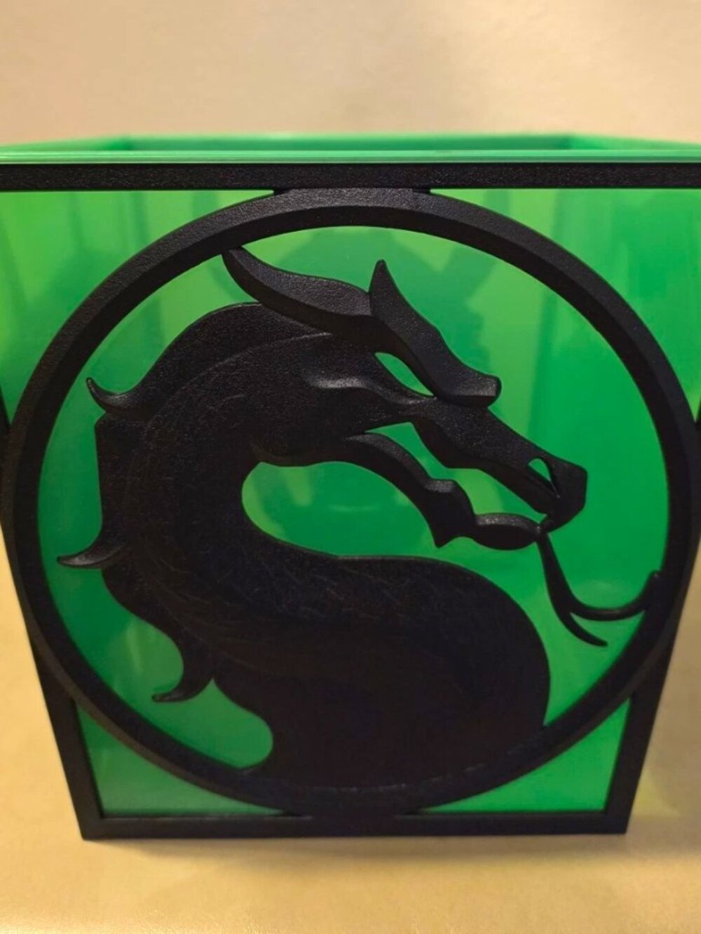 Mortal Combat II 2 (2026) Popcorn Bucket, Hasbro, Green & Black, Clean